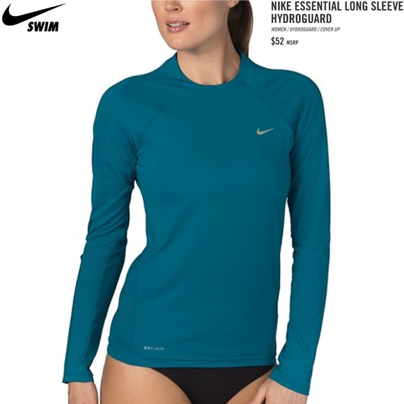 nike essential long sleeve hydroguard